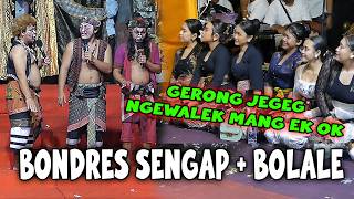 GERONG JEGEG NGEWALEK Mang Ek Ok// Bondres SENGAP   BOLALE at Samuantiga Temple, Bedulu