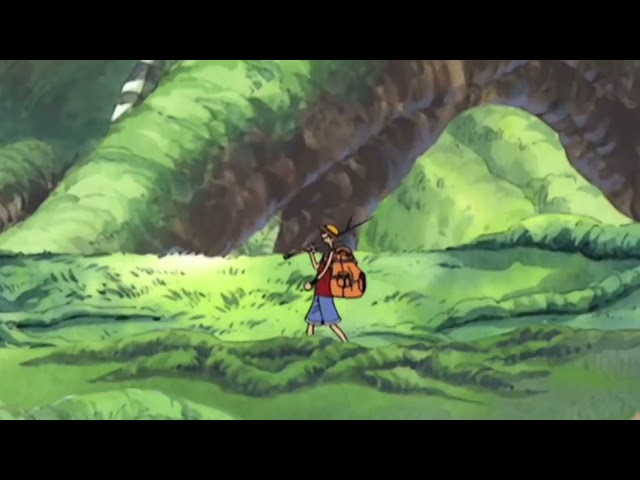 Luffy sings ballin at skypiea class=