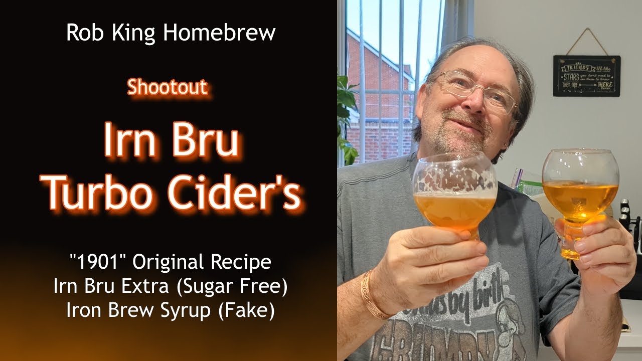 Irn Bru Turbo Cider Super-Shootout | Irn Bru 1901 Original | Irn Bru Extra | Fake Iron Brew Syrup |