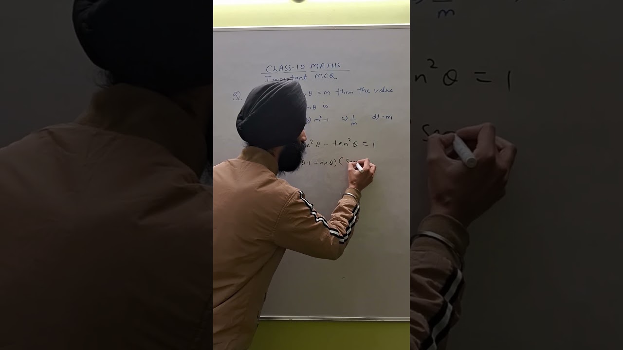 IMPORTANT PYQ MCQ | CLASS 10 MATHS | EXAMS PREPARATION