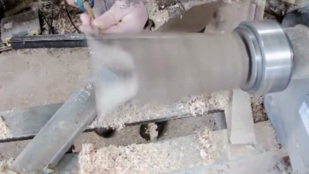 Woodturning - A winged vase