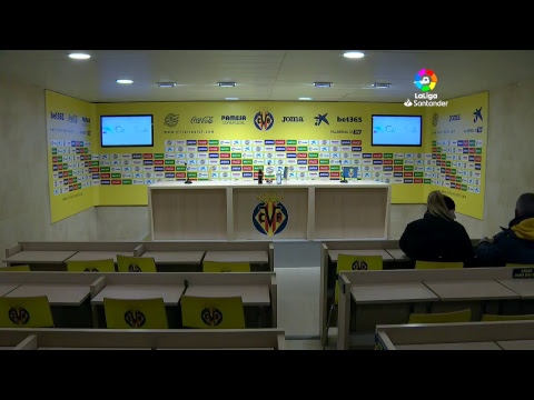 Rueda de prensa Villarreal CF vs Getafe CF - Rueda de prensa Villarreal CF vs Getafe CF