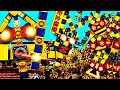 カンカンふみきりパレードがきた♪😂The railway crossing parade😂3Dvs2D【踏切アニメ】