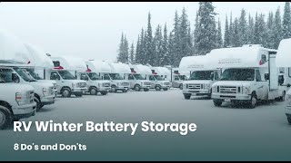 RV Battery Winterization