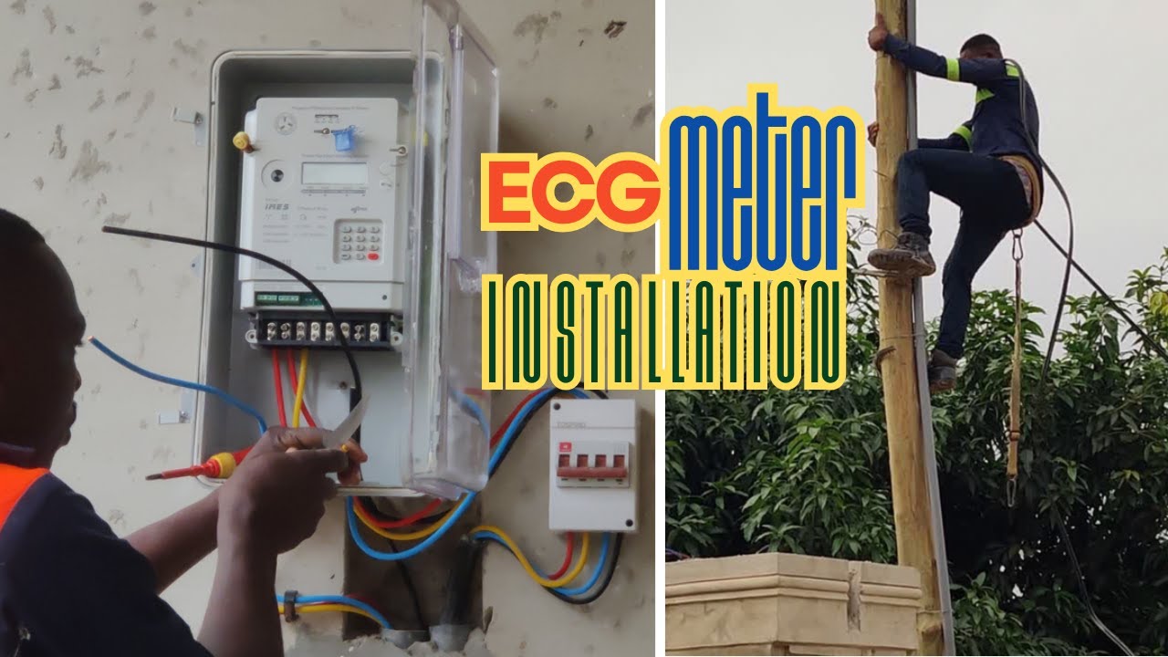 Строительство в Гане, эпизод 90 \\ Электромонтаж \\ Установка ЭКГ-метра