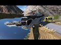 the bus almost went into a ravine !!! the most dangerous road in the world - Euro Truck Simulator 2