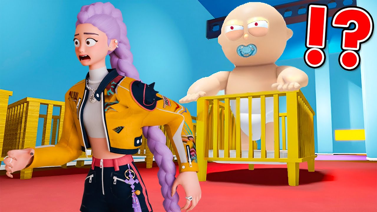 Rumi Plays Escape The Daycare Obby