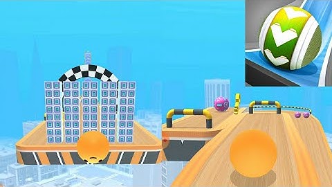 Sky Rolling Ball 3D 23 - 25 Walkthrough ( Android & IOS GamePlays )