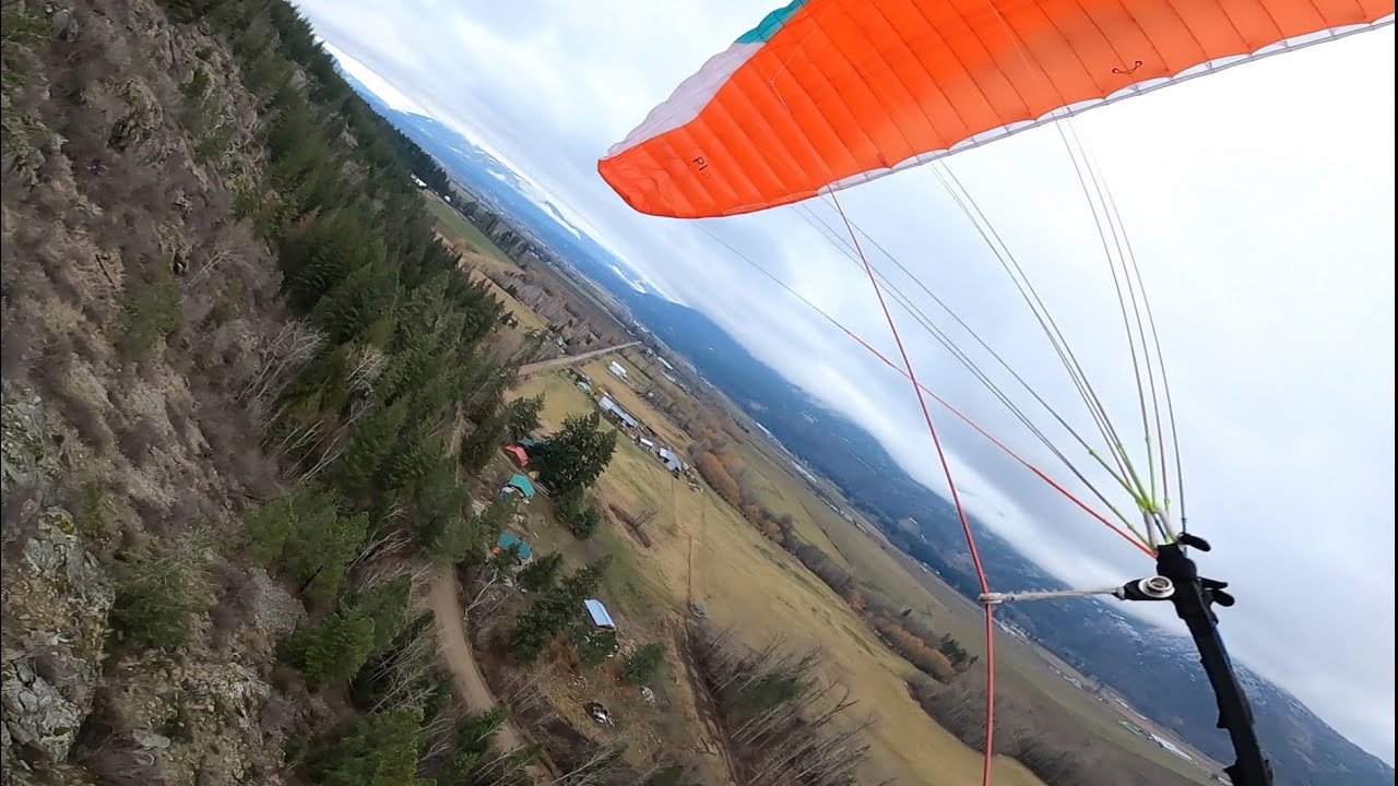 No wind Launch @ Fly Hills Bluff Jan-14-26