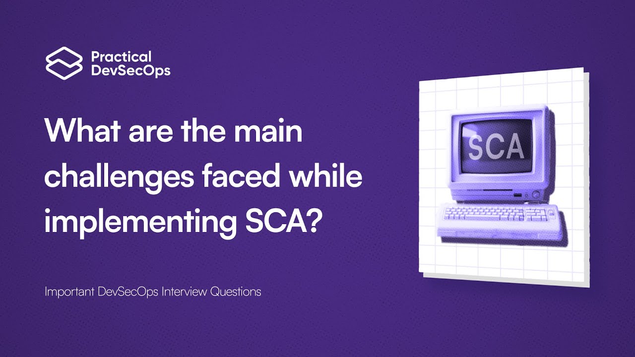 What are the main challenges faced while implementing sca important