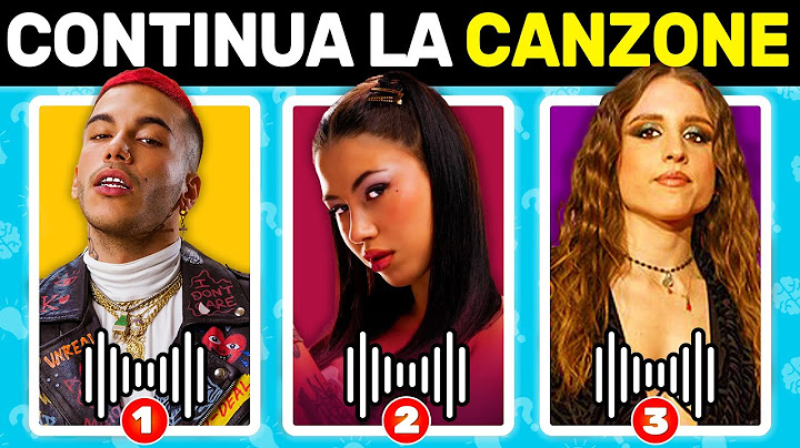 Continua la Canzone Italiana (2016-2024) | Quiz Canzoni Italiane