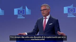El Comisario Europeo De Interior No Ve Relación Entre Regularización Y La Crisis En Ceuta
