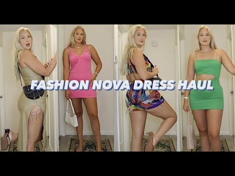 Styling FASHIONNOVA Dresses For Summer! | Hannah Garske