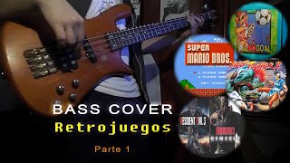 BASS COVER -  Retrojuegos -  Parte 1