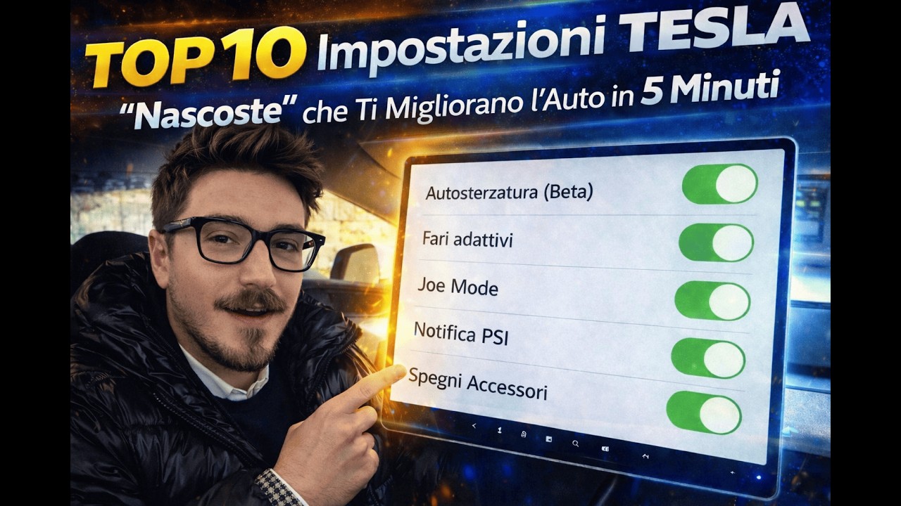10 Impostazioni Tesla “Nascoste” che Ti Migliorano l’Auto in 5 Minuti