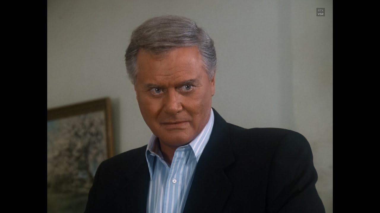 First time ever J.R. Ewing is a good guy (DALLAS)