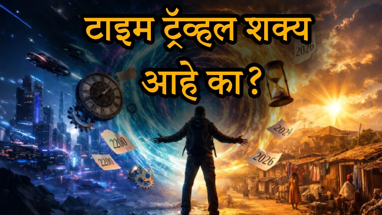 टाइम ट्रॅव्हल शक्य आहे का? | विज्ञानाचे मोठे रहस्य  #timetravel #scienceinmarathi
