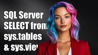SQL Server : SELECT from sys.tables and sys.views