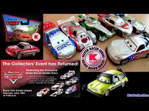 Cars 2 silver racer series from Kmart K day 8 Collector Event 2012 Disney Pixar toys Blucollection