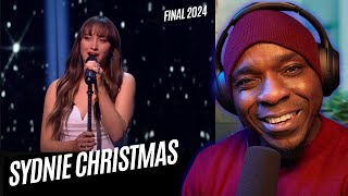 Sydnie Christmas - SPELLBINDING - rendition of 'Over the Rainbow' | The Final | BGT 2024 - REACTION.