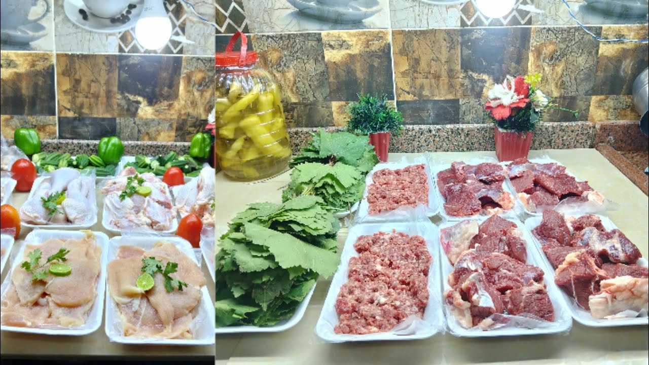 مشتريات لحوم عيد الأضحى 🐏🌿2025 ب1000📢💯جنيه بس👌حسبتها بذكاء