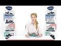 Video: PodoWell® Vendee pantofi sport confort dama gri turcoaz