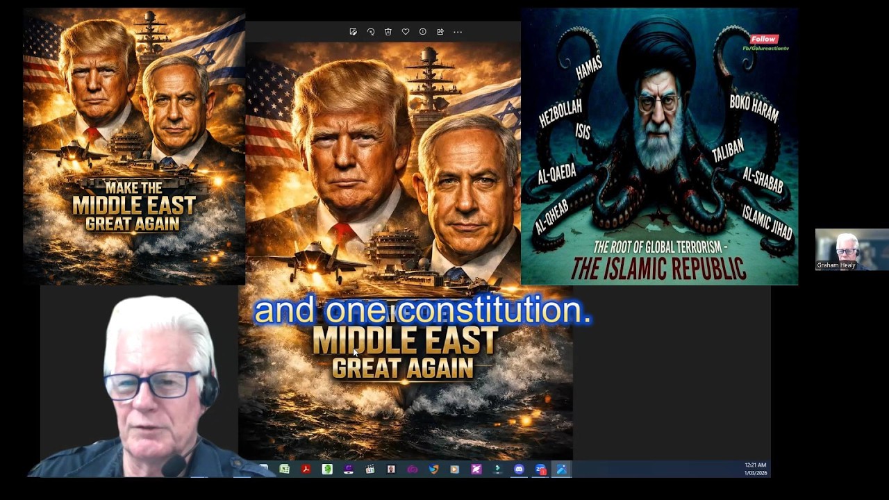 TRUMP (USA)and NETANYAHU (ISRAEL) WAR AGAINST TERRORISM HQ IN IRAN