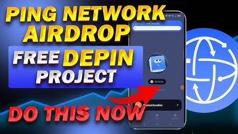 New Depin Airdrop Ping Network Pull Guide How To Join Ping Network VPN Free Mining