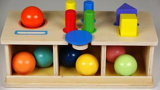 Best Learn Shapes Colors Preschool Toddler Toy Learning Video, Kids Learning Video