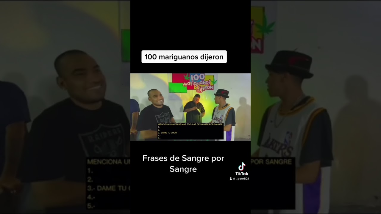 100 mariguanos dijeron frases de sangre por sangre - YouTube