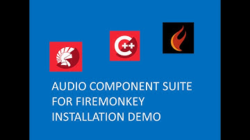 Audio Component Suite for FireMonkey Installation Demo