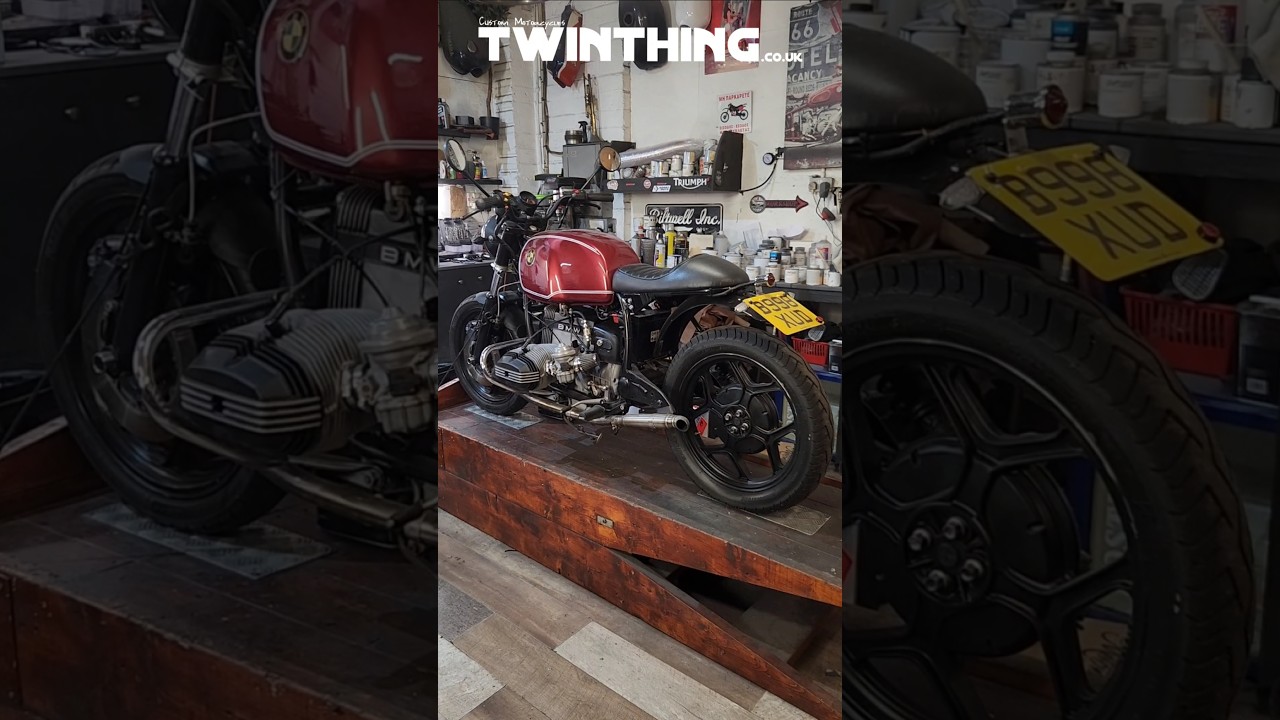 BMW R80 BEFORE AND AFTER by www.twinthing.co.uk #oneoffs