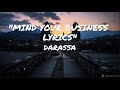 Darassa   Mind your Business Lyrics