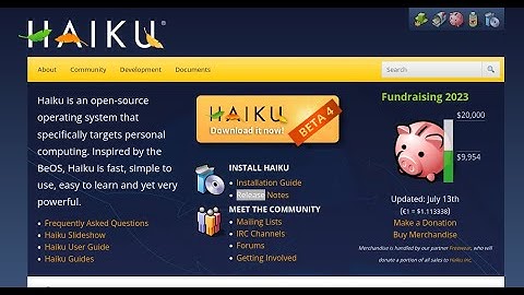 But have you tried Haiku OS, the BeOS clone?