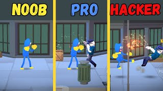 NOOB vs PRO vs HACKER in Huggy Fighting 3D