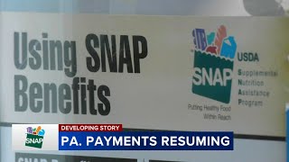 Governor Shapiro announces SNAP payments to resume Friday night