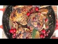 Laura Vitale Makes Cranberry Rosemary Roasted Chicken