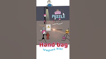 😎Chor Ko Pakdo! | Thief Puzzle Level 25  #short