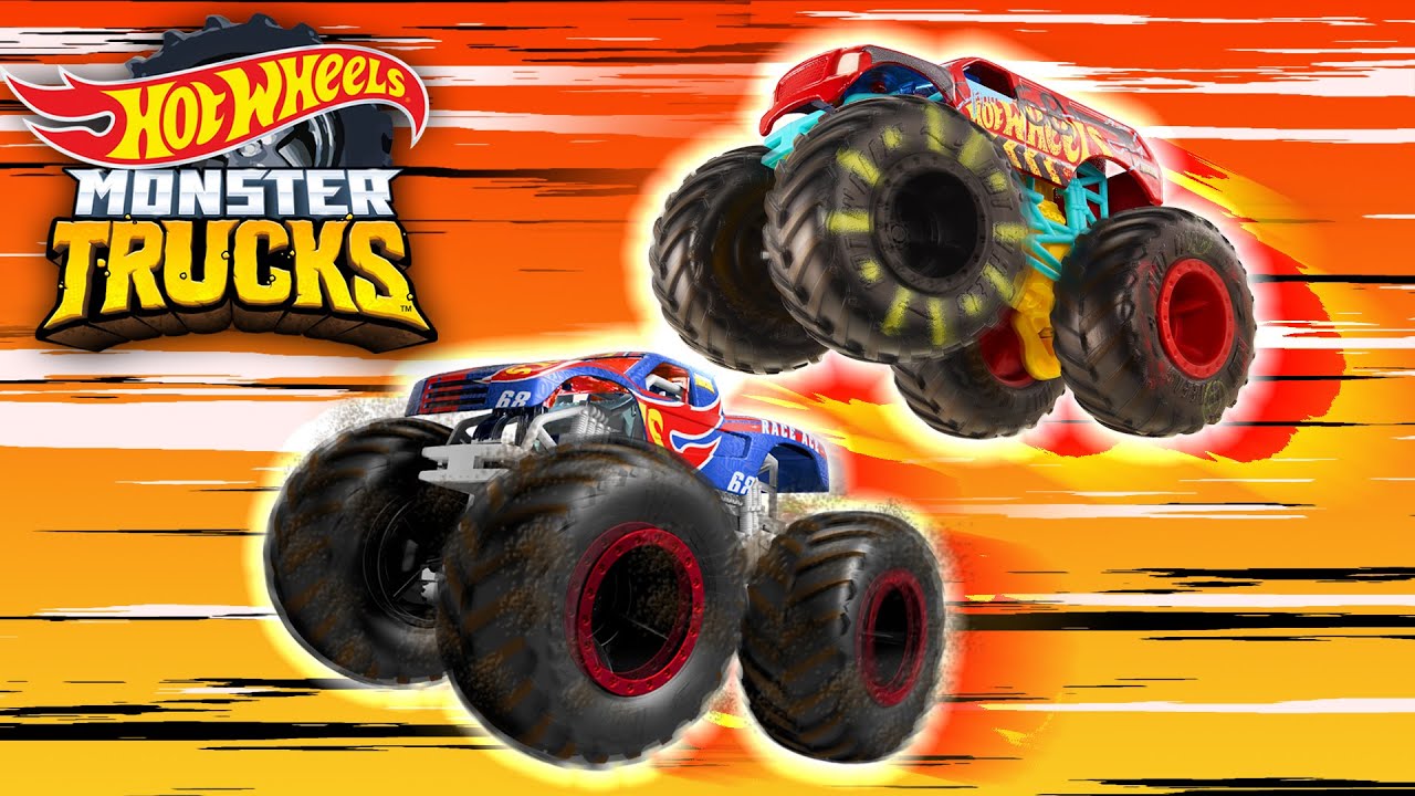 Hot Wheels Monster Trucks Race Ace - Mattel