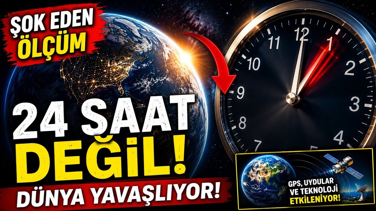 Neler Oluyor?  Dünya Yavaşlıyor: Günler Artık Daha Uzun! Kıyamet Yaklaşıyor!