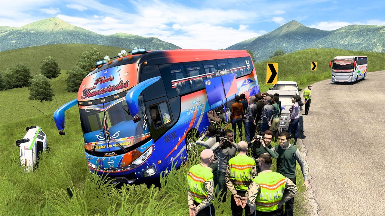 El Autobus Más Rápido Ecuador Bus Hino ak Reales Tamarindos American Truck Simulator