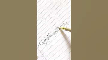 Cursive Writing(a-z)Without Lifting Pencil✏️ #shorts #cursive #trending #viral #relaxing #satisfying