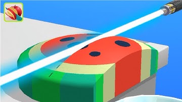 ASMR Slicing - All Levels Gameplay android, ios Levels 81-90