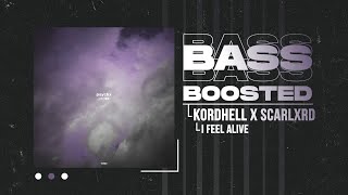 KORDHELL X SCARLXRD - I FEEL ALIVE (BASS BOOSTED)