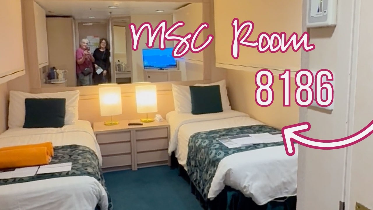 MSC Orchestra Room Tour: Interior Cabin 8186