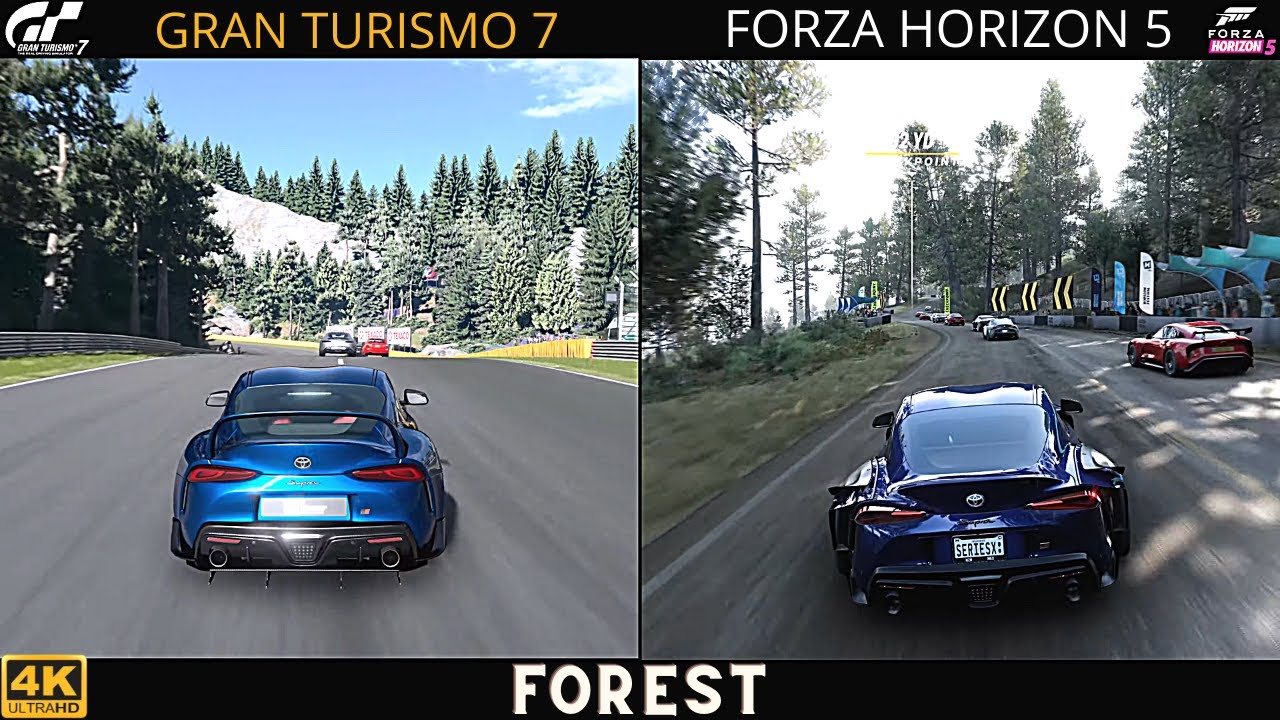 Gran Turismo 7 vs Forza Horizon 5 Graphics Comparison (PS5 vs Xbox / PC  Ultra) 