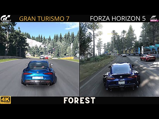 Forza Motorsport (XSX) vs Gran Turismo 7 (PS5) Graphics Comparison