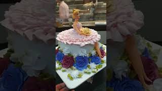 Princess Doll cake#shorts#birthday#princess#doll Resimi