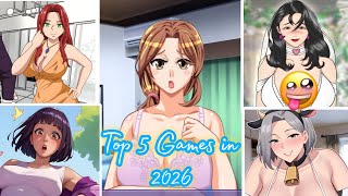 Top 5 2D games collection. (Android and PC) Adult games. #visualnovel @adultgamelobby 