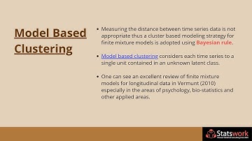 Panel Data Analysis A Survey On Model-Based Clustering Of Time Series - Statswork